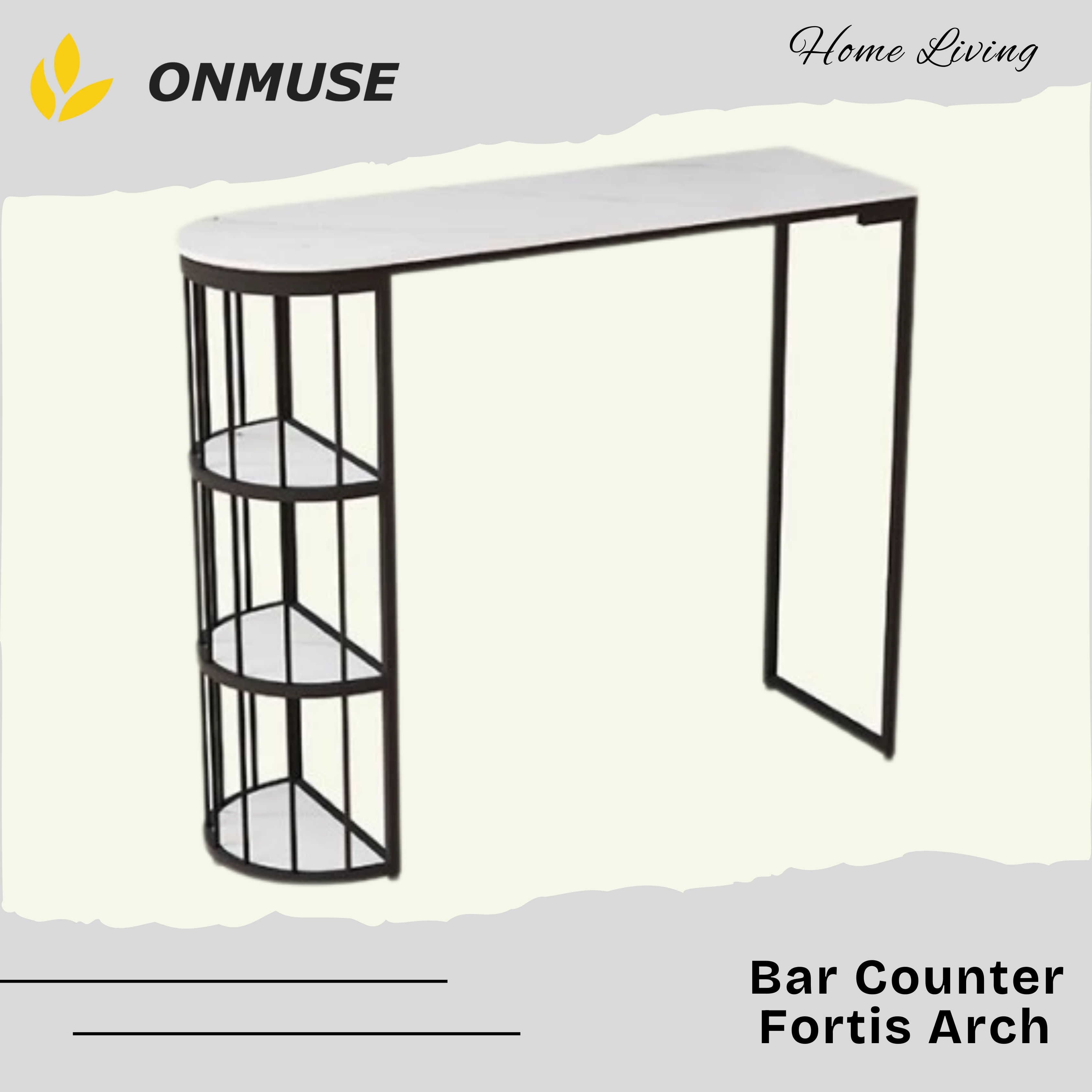 Fortis Arch Bar Counter