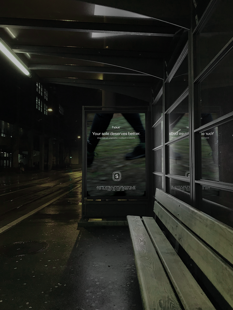 Free Bus Stop Poster at Night Mockup.png