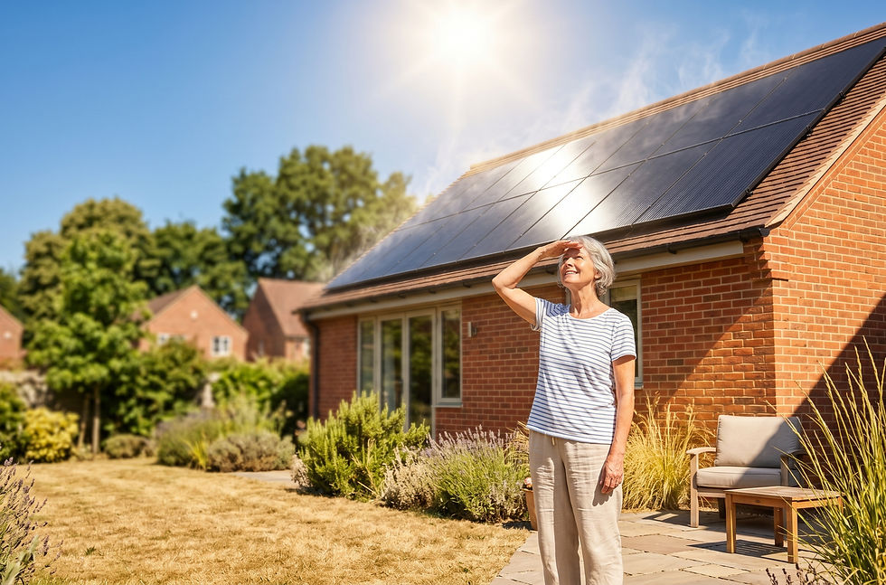 The UK Is Baking. You’re Thinking About a Fan. You Should Be Thinking About Solar.