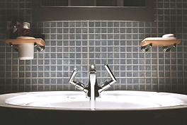 Moderne Wasch- oder Spülbecken Fixture