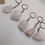 Thumbnail: Raw rose quartz keyring