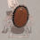 Thumbnail: Silver plated goldstone ring - UK size Q