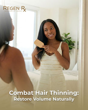 Combat Hair Thinning: Restore Volume Naturally