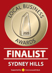 Local Business Awards Finalist — Sydney Hills