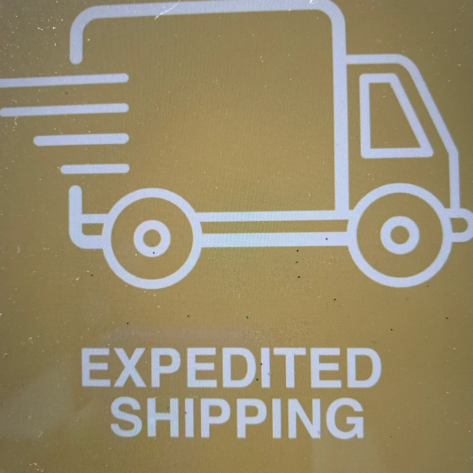 Expedited Shipping and Processing