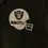 Thumbnail: NFL Las Vegas Raiders Cotton Fabric Black/Silver - White/Black - Mini - Faded