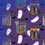 Thumbnail: New Orleans Fabric - Spooky Shotgun Houses Fabric - 100% Cotton Fabric in quilt