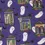 Thumbnail: New Orleans Fabric - Spooky Shotgun Houses Fabric - 100% Cotton Fabric in quilt