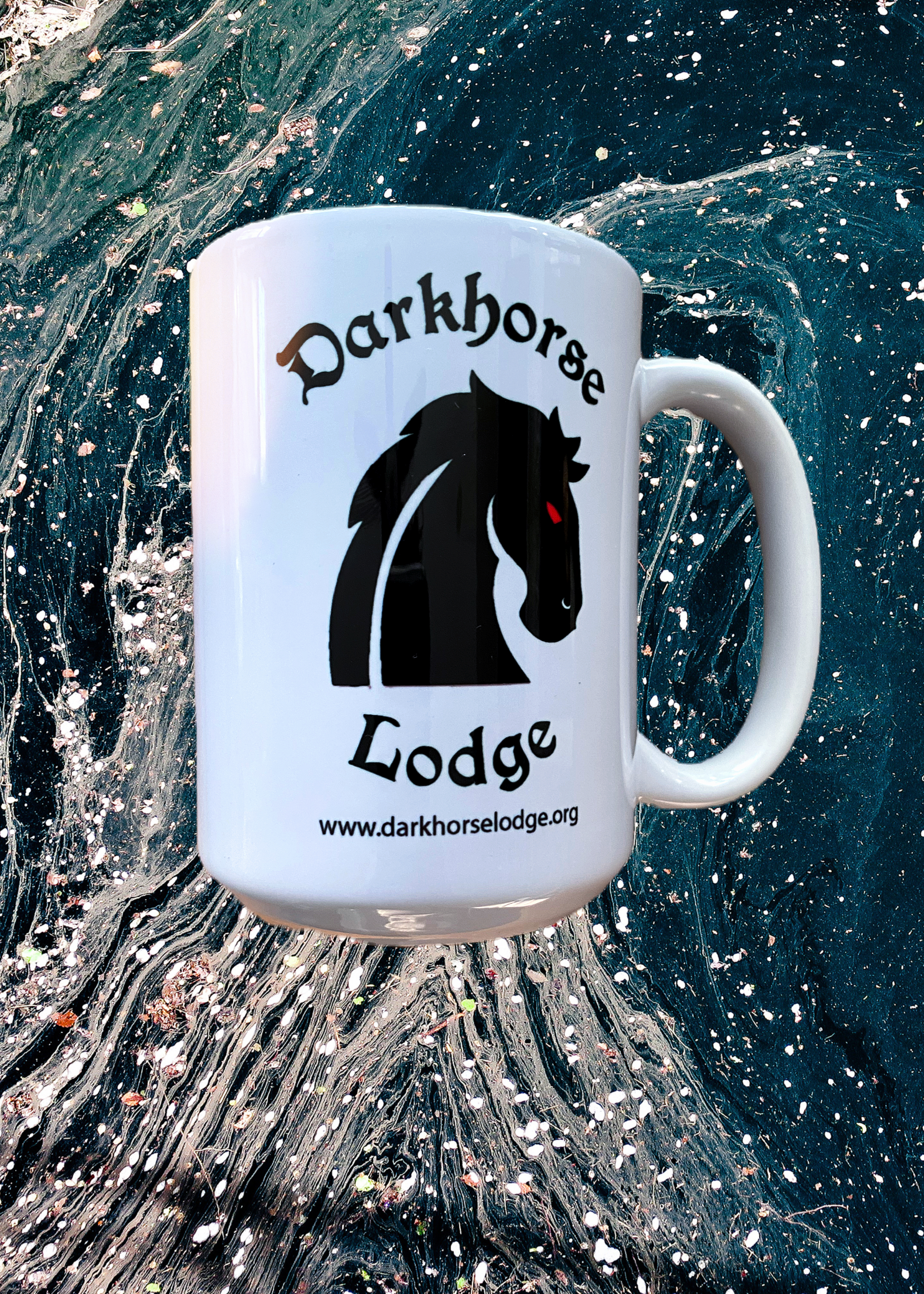 Darkhorse Lodge Coffee Mug. 16oz