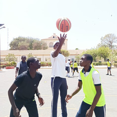 Tournoi de basket organisé par les premières option EPS