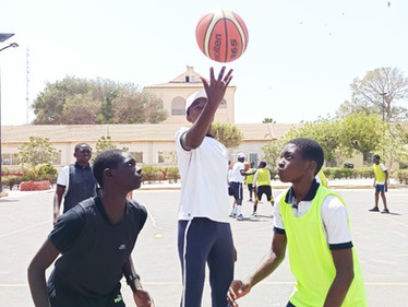 Tournoi de basket organisé par les premières option EPS