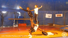 Les élèves de Seconde option EPS, la passion du sport... et les arts du Cirque !