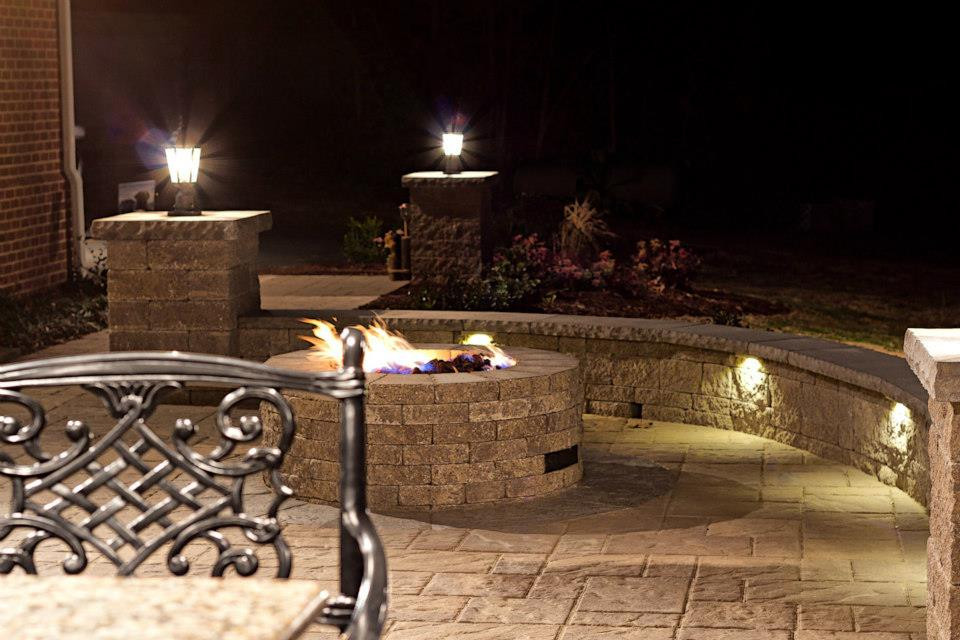 Why an Outdoor Fireplace/Fire Pit Should Be Part of Your Paver Patio Design in Mecklenburg County VA