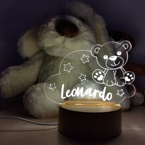 Lampada Da Parete A Forma Di Nuvola, Palloncino E Arcobaleno Per La Cameretta Del Bambino • Illuminazione Italia - Foto 5