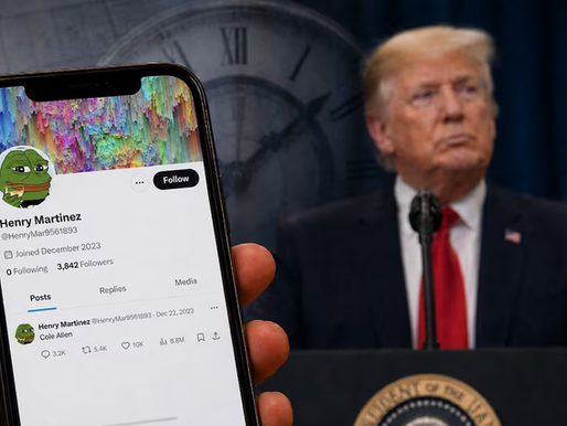 Viajero del tiempo disparó en evento de Trump