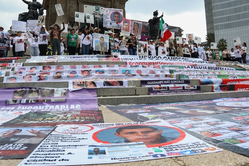 Manifestaciones por desaparecidos en época mundialista