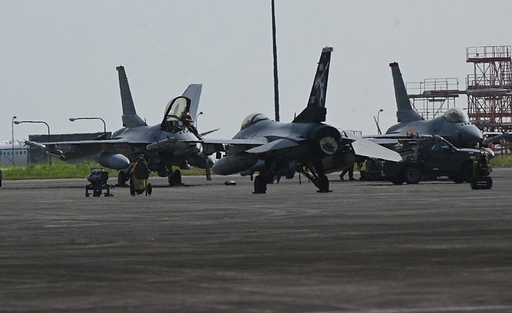 Aviones F-16 para Ucrania / Foto: AFP