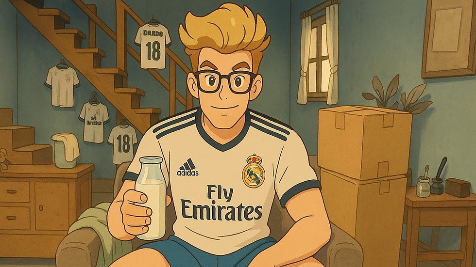 Dibujo de cómo se autopercibe Espartaco 18