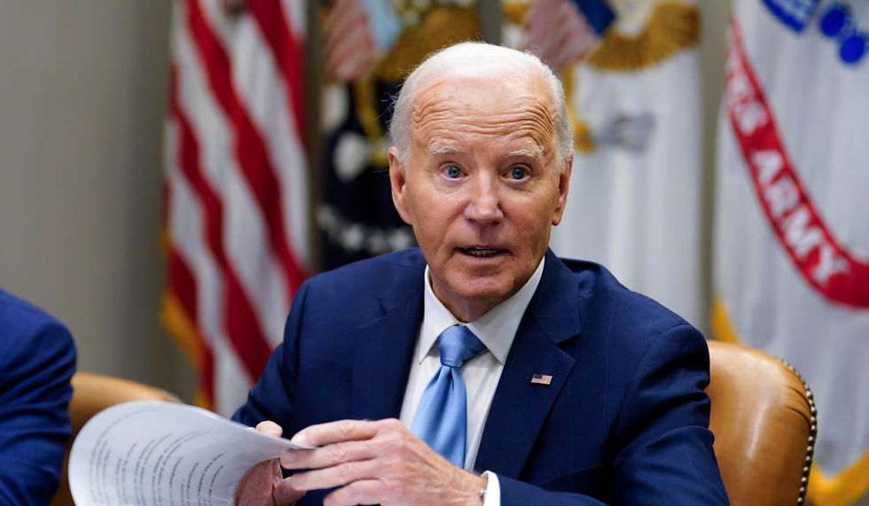 Joe Biden mencionó que junto con el G7 trabajarán en un posicionamiento contra los ataques de Irán a Israel./ Foto: EFE