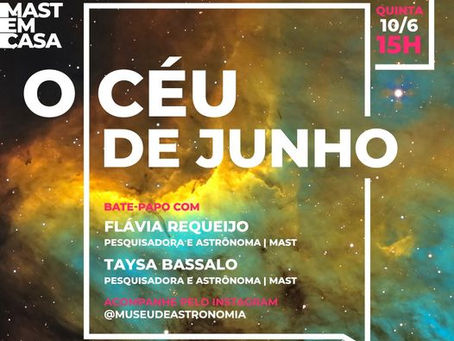 MAST: O céu de junho