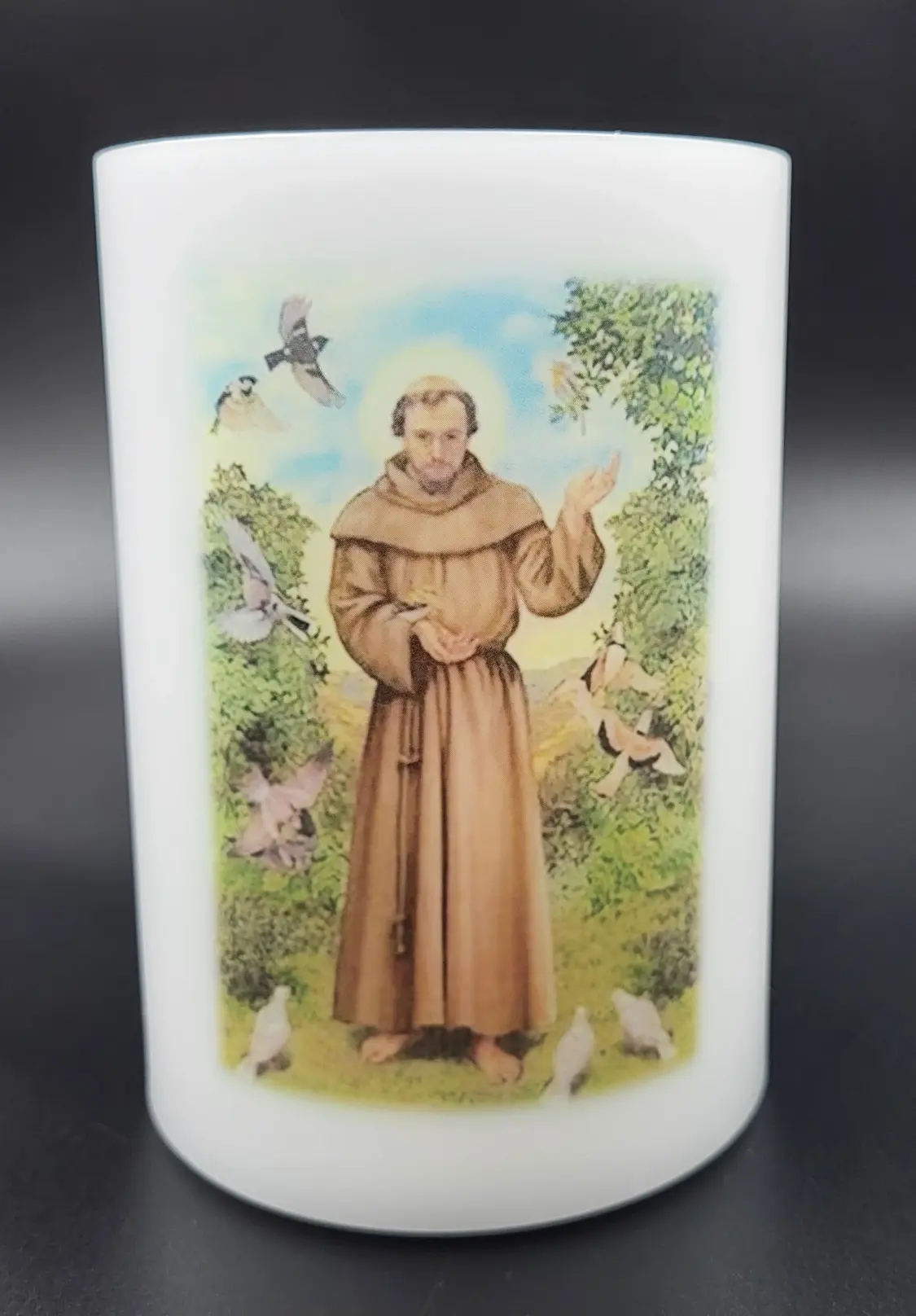 Saint Francis Eternal Candle
