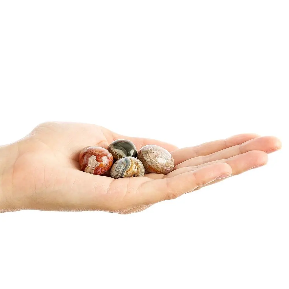 Crazy Lace Agate Tumbled Stones