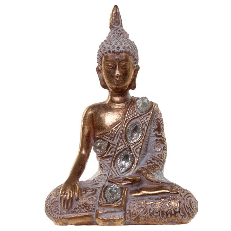 Thumbnail: Gold & White Thai Buddha-Meditation