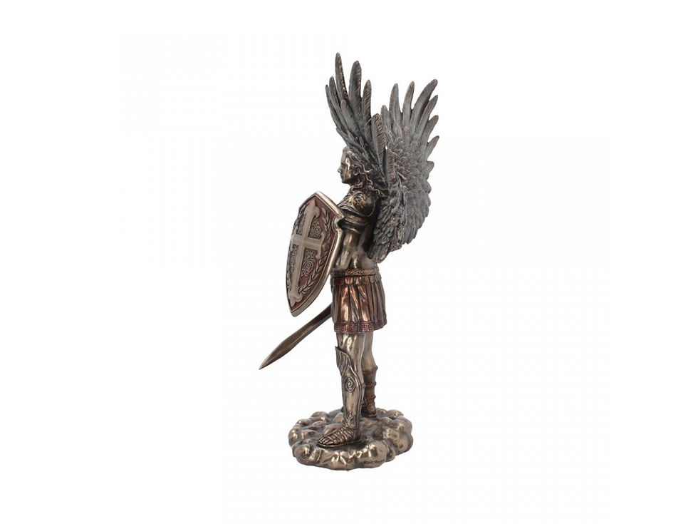 Thumbnail: St. Michael The Archangel Bronze Statue 35.5 cm high