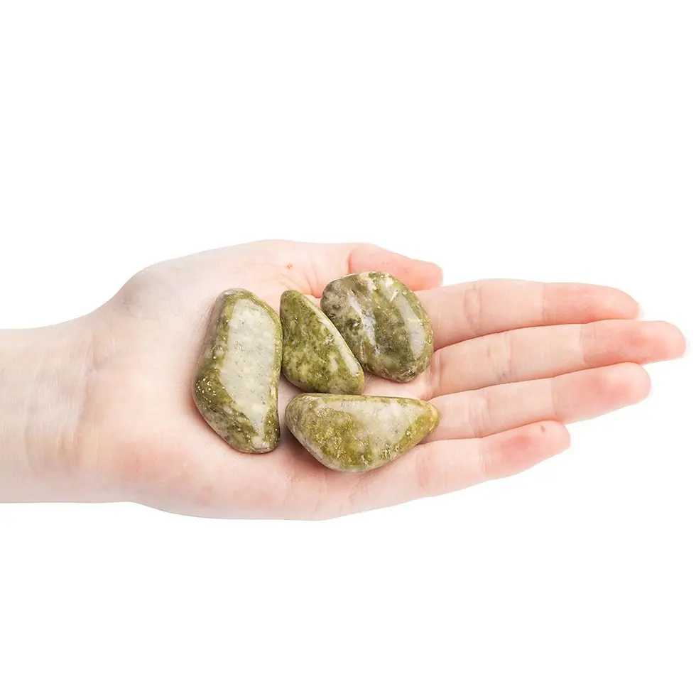 Thumbnail: Snowflake Epidote 30-40mm