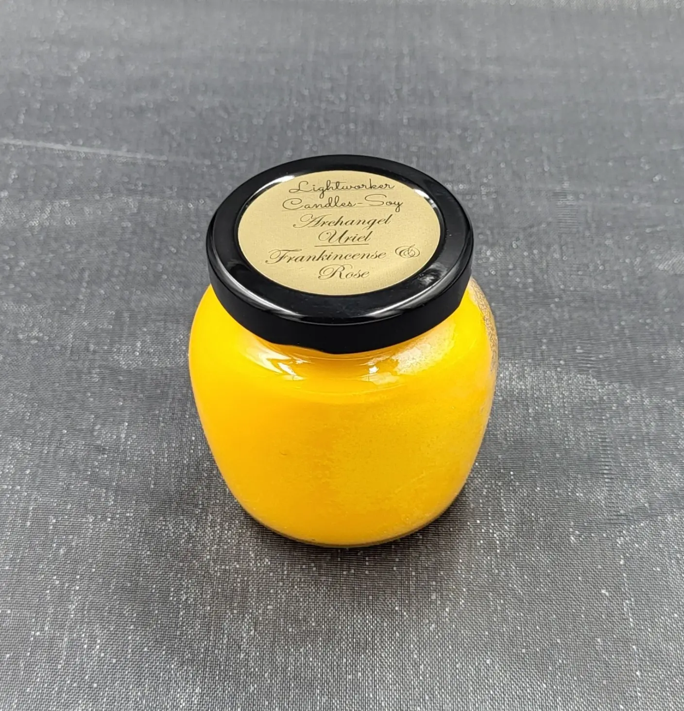 Archangel Uriel Healing Frankincense & Rose Soy Candle