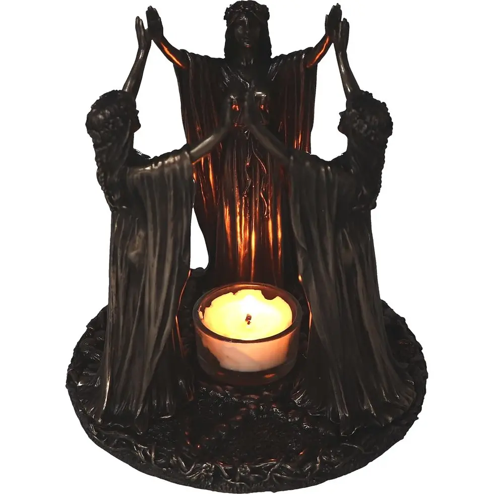 Thumbnail: Wicca Ceremony Tea Light Holder