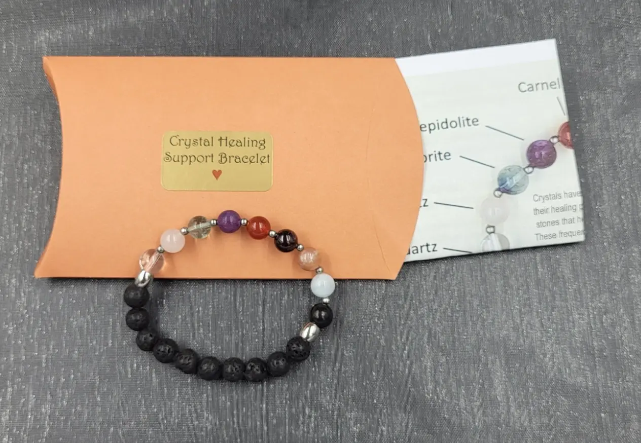 Crystal Healing Support Bracelet for Fertility