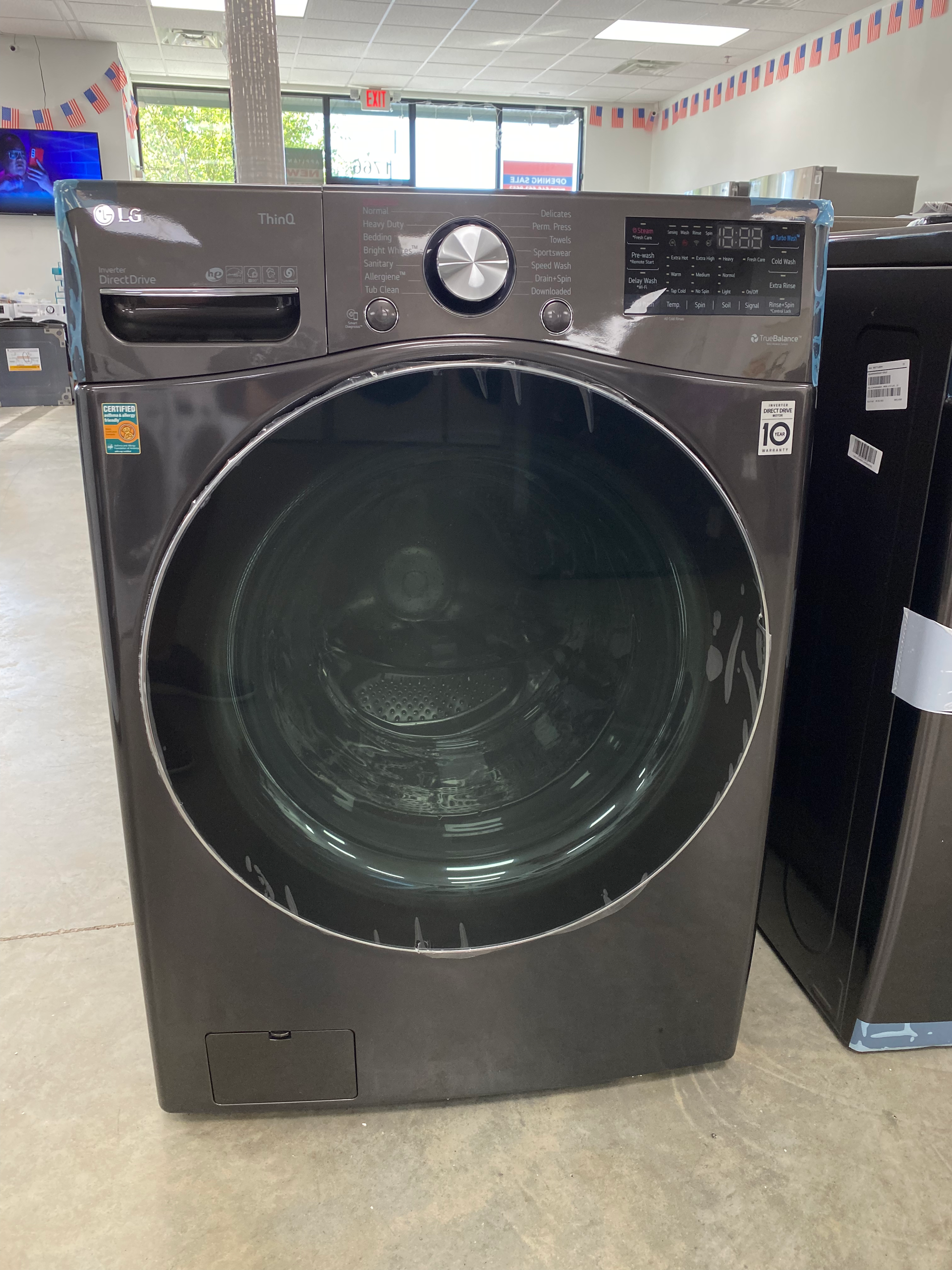 5.0 Cu Ft LG Washer