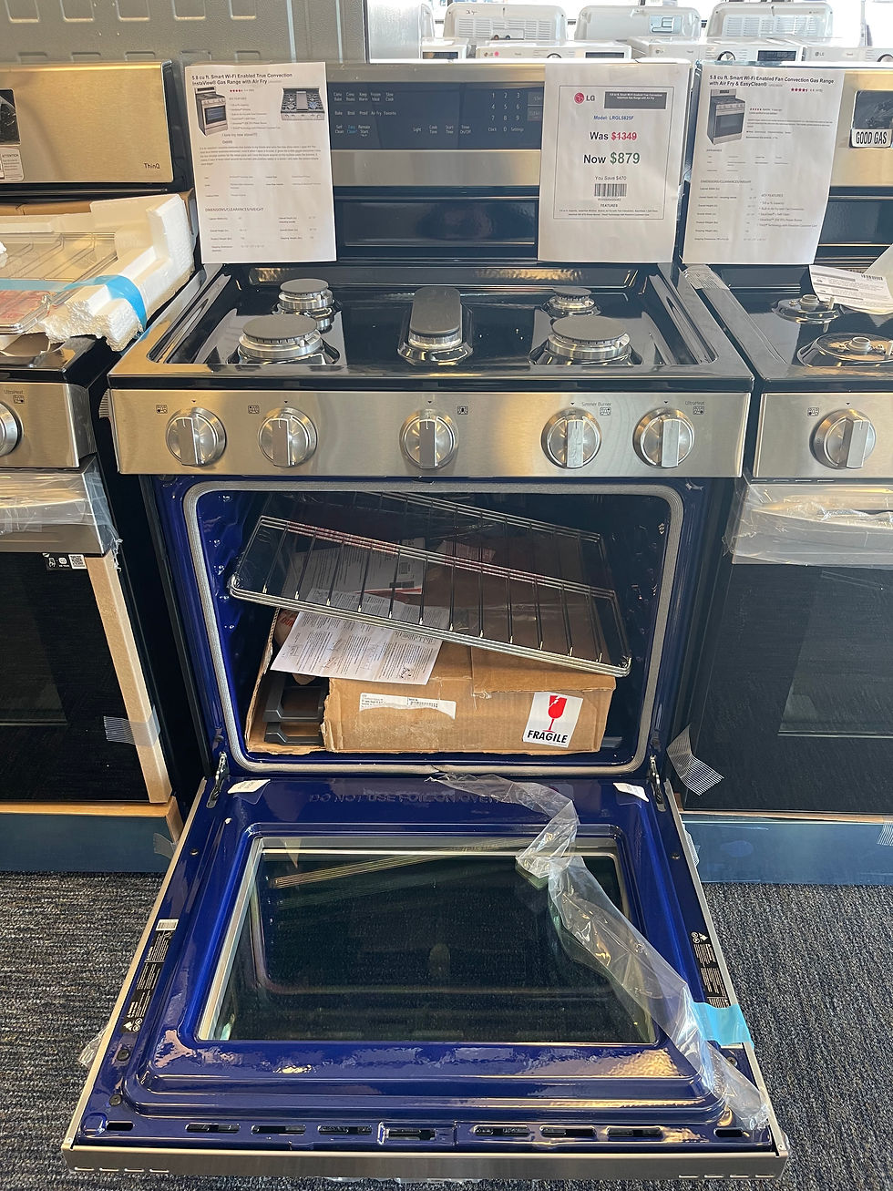 Thumbnail: 5.8 cu ft. Smart Wi-Fi Enabled True Convection InstaView Gas Range with Air Fry