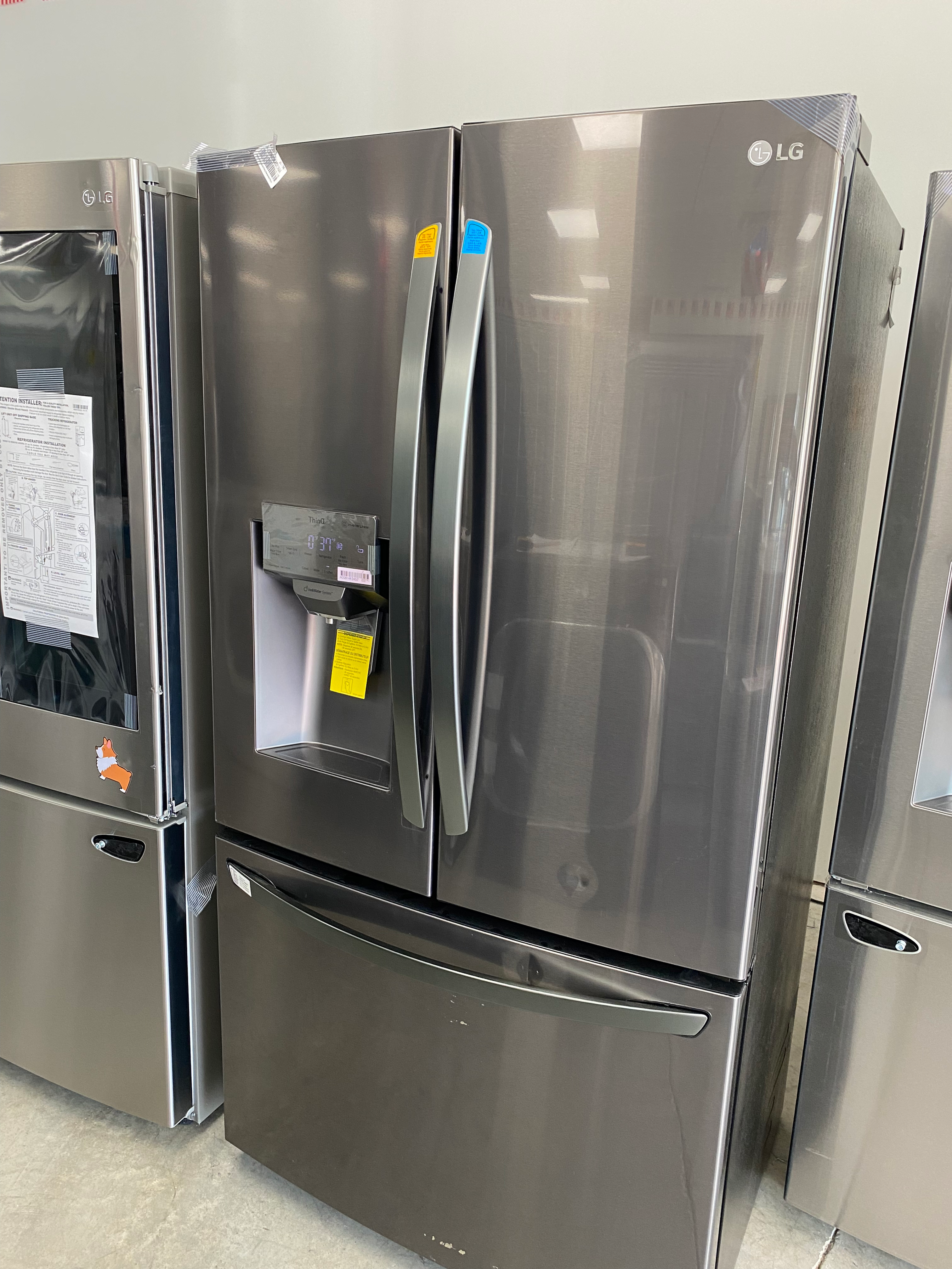 22 cu. ft. Smart wi-fi Enabled French Door Counter-Depth Refrigerator