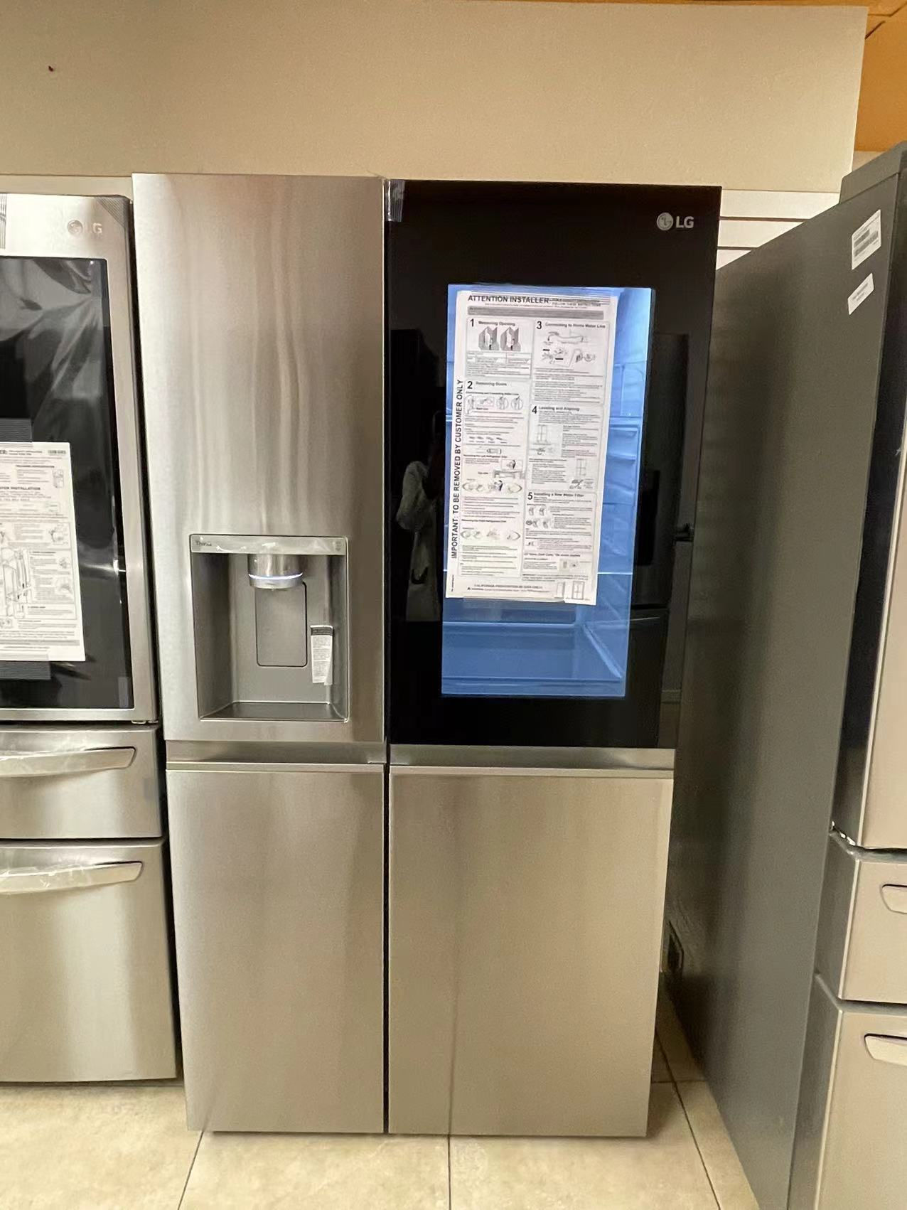27 cu. ft. Side-By-Side InstaView Refrigerator