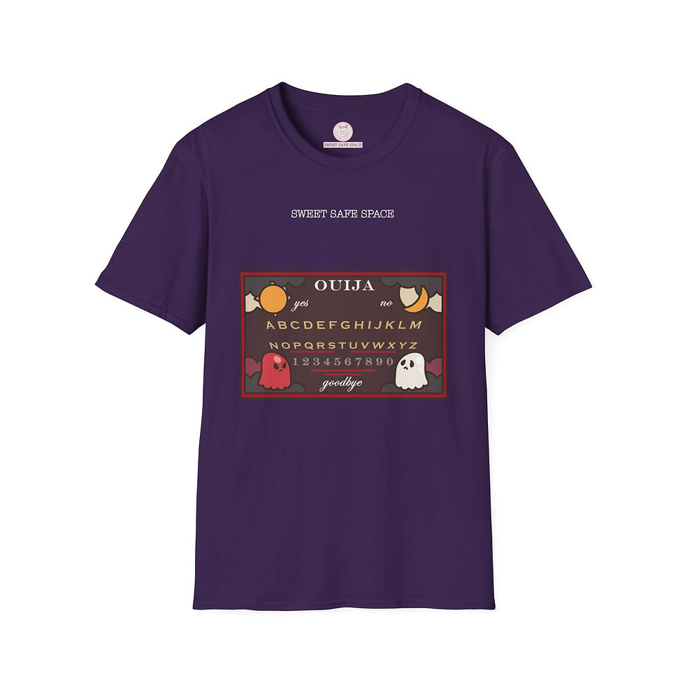 Thumbnail: Ouija Board - Red Edition - Kawaii Shirt - Unisex Tee (4 Colors)
