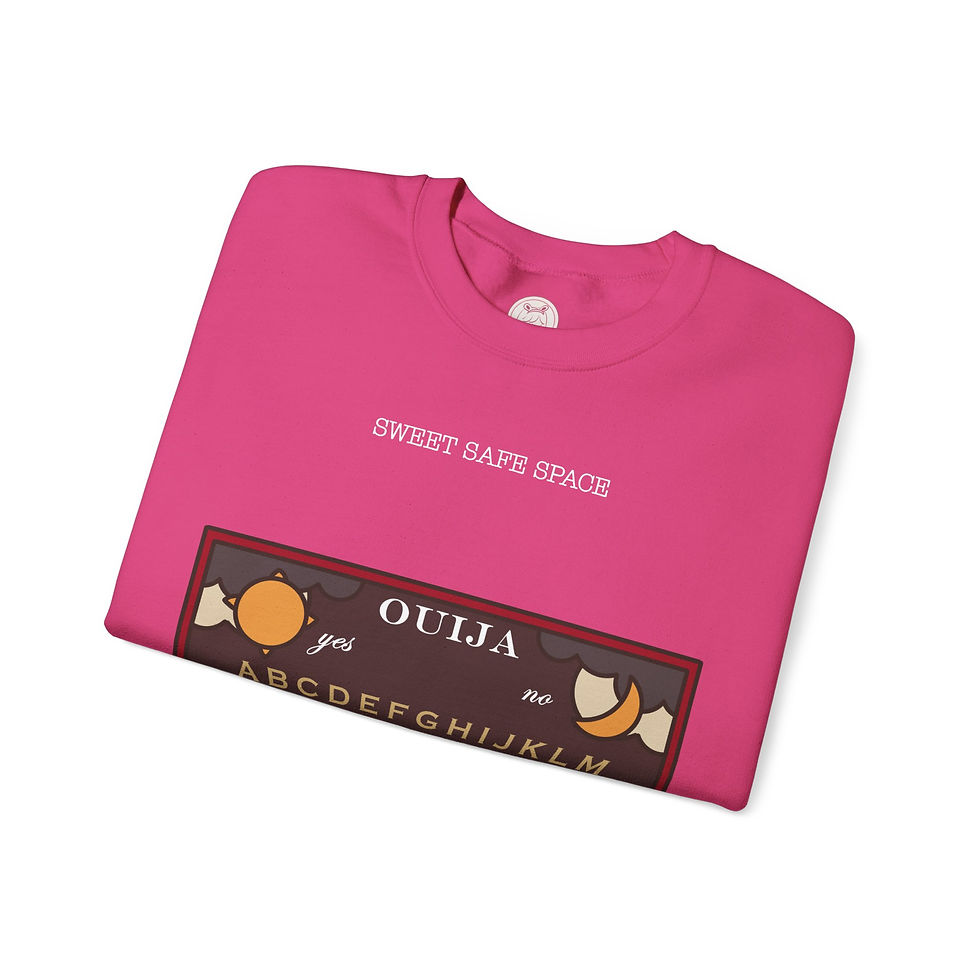 Thumbnail: Ouija Board - Red Edition - Unisex Kawaii Sweatshirt (4 Colors)