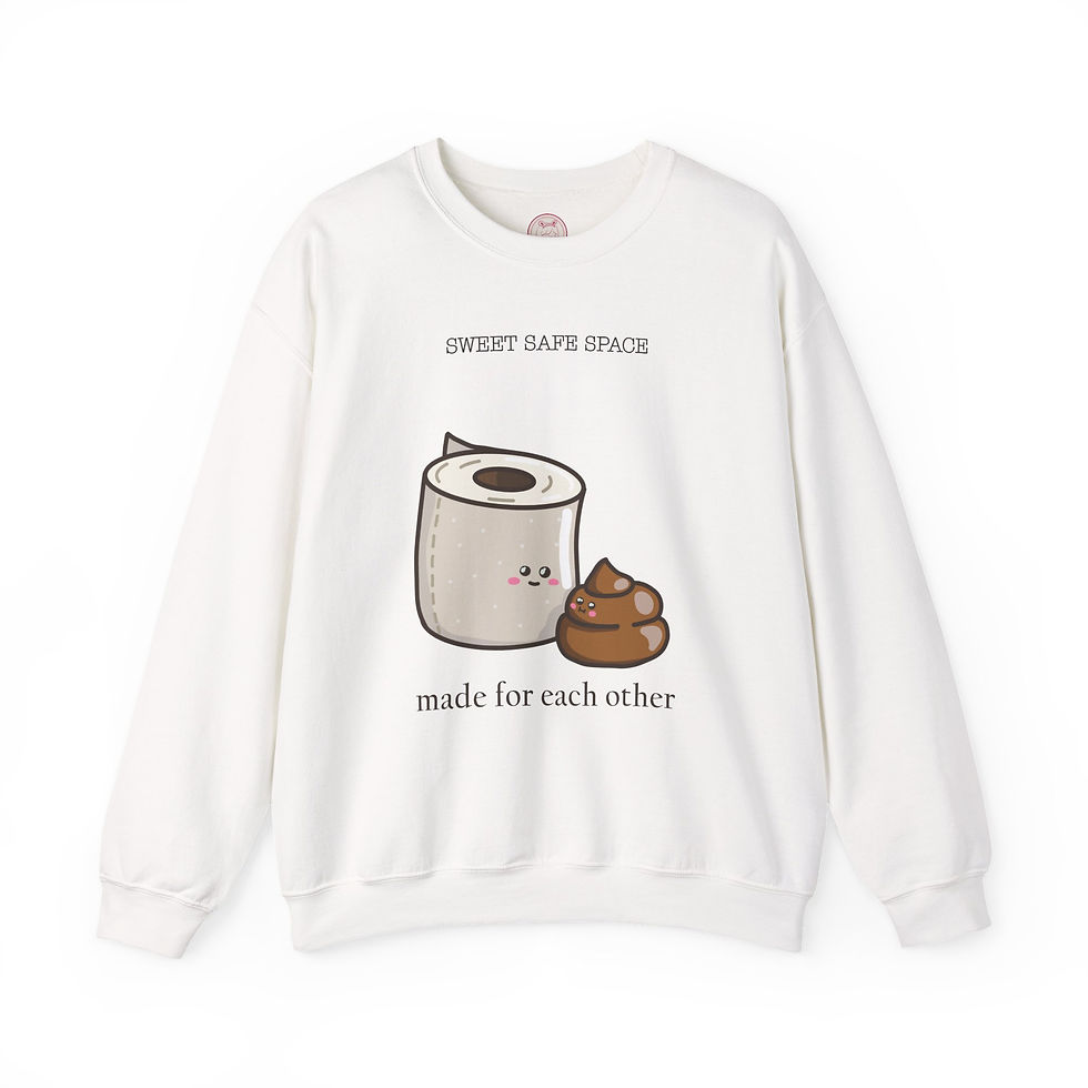 Rolly & Poopette - Made for Each Other - Unisex Kawaii Sweatshirt (5 Colors)
