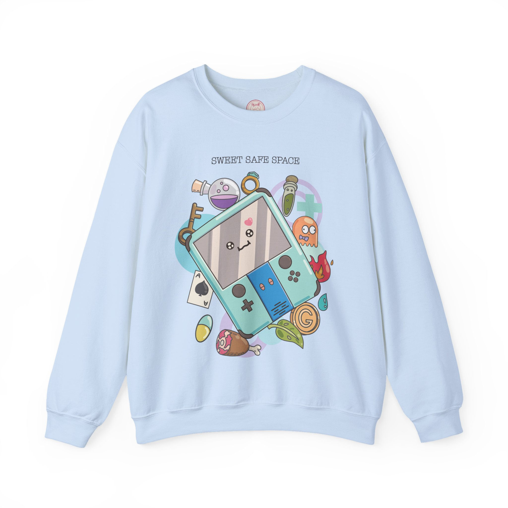 Console and Game Icons - Unisex Kawaii Sweatshirt (6 Colors)