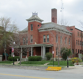 Old Sheriff's House in Crown Point, IN