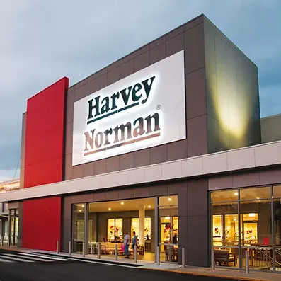 Harvey Norman in-store branding