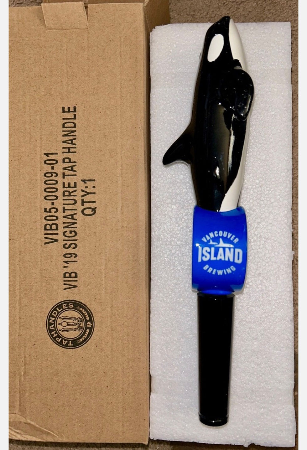 Thumbnail: Vancouver Island Brewing Orca Tap Handle New in Box