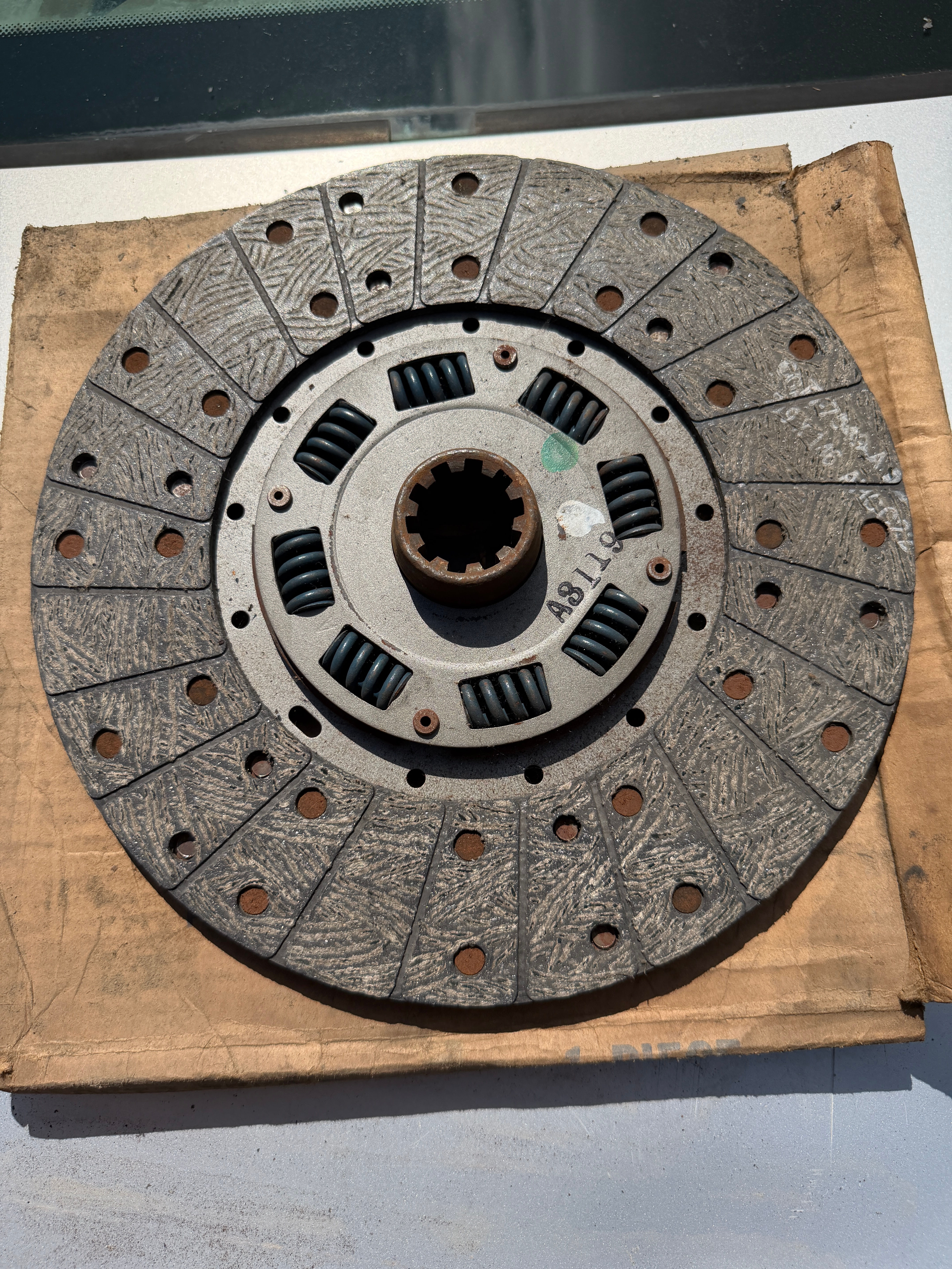 Nos C5TZ-7550-D 1964-1972 Ford Truck 11” 10 Spline Clutch Disc