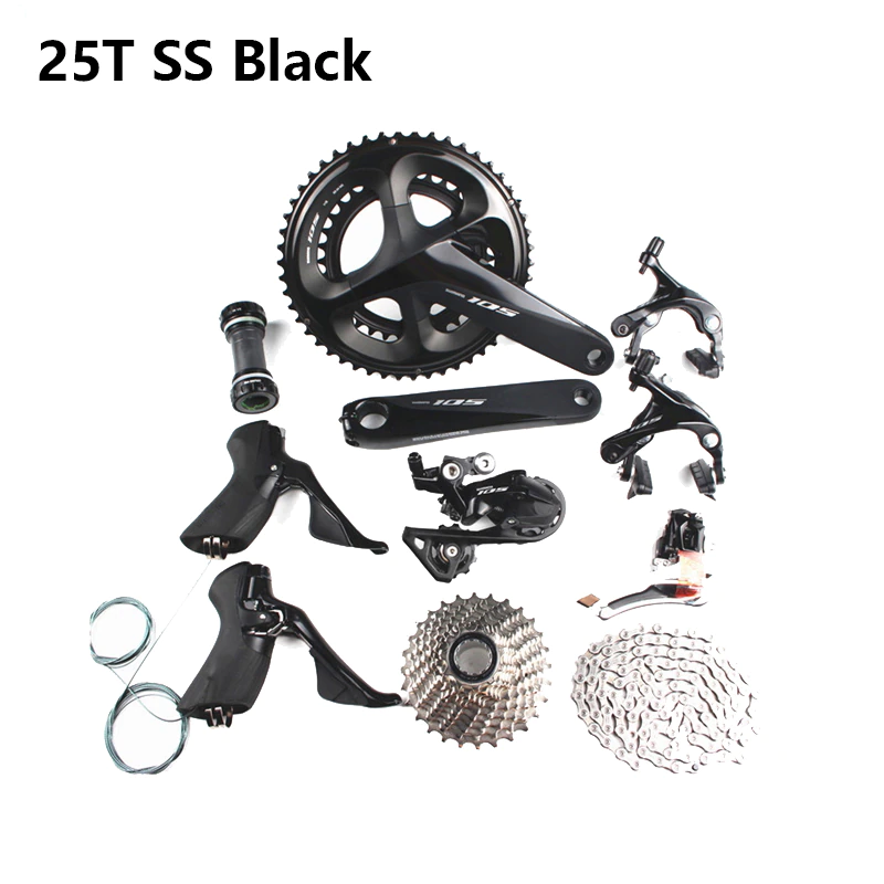 Miniatura: SHIMANO 105 R7000 Groupset 2x11 Speed 170/172.5/175mm 50-34T 52-36T 53-39T