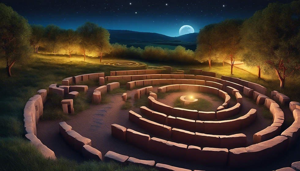 Moonlit Labyrinth Walk