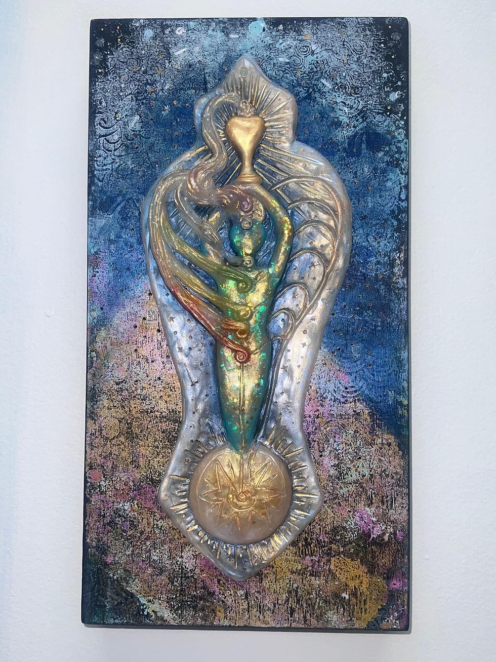 Thumbnail: Enlightened Divine Feminine- One of a Kind Art
