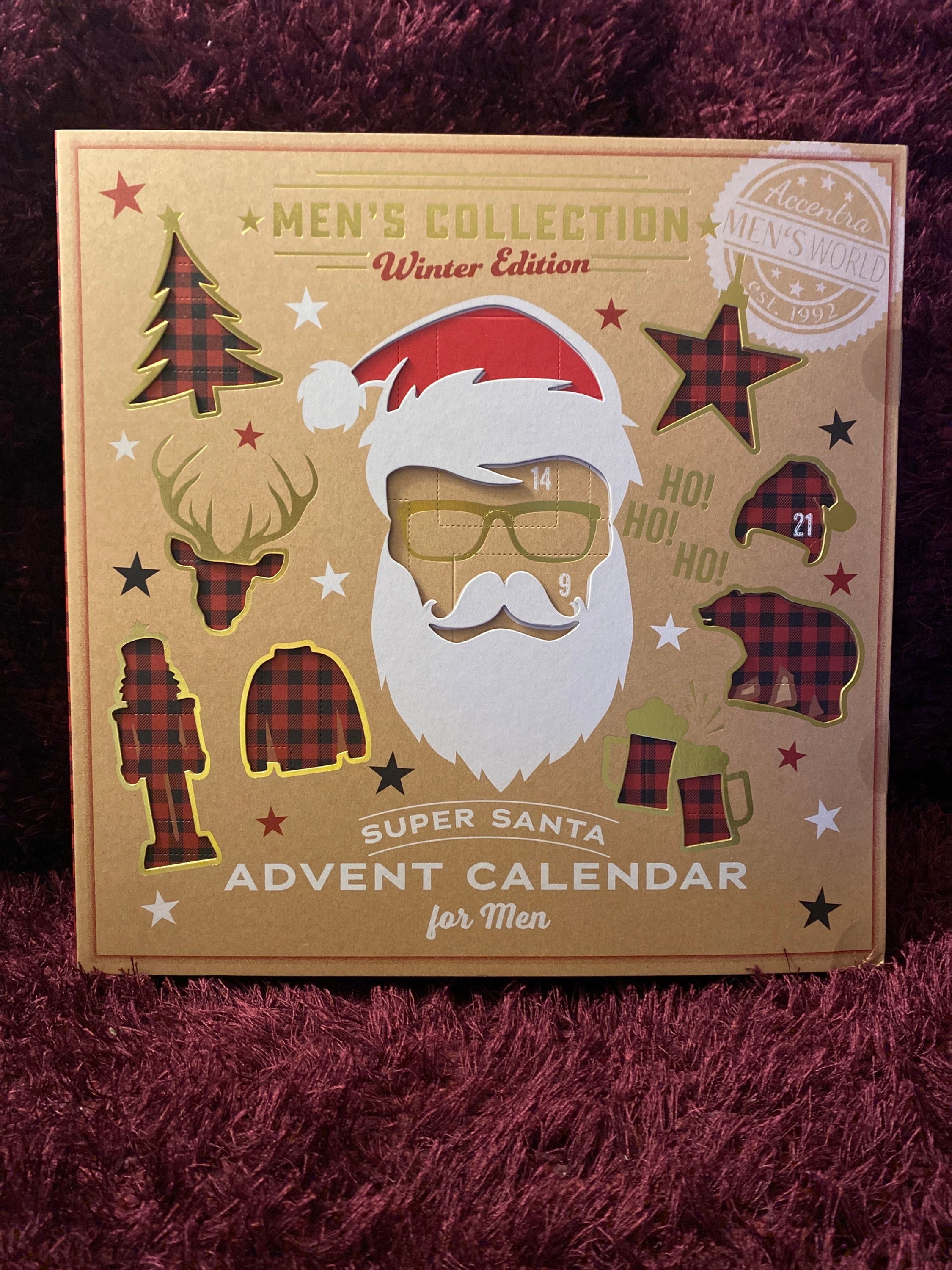Calendário de adviento de hombre 