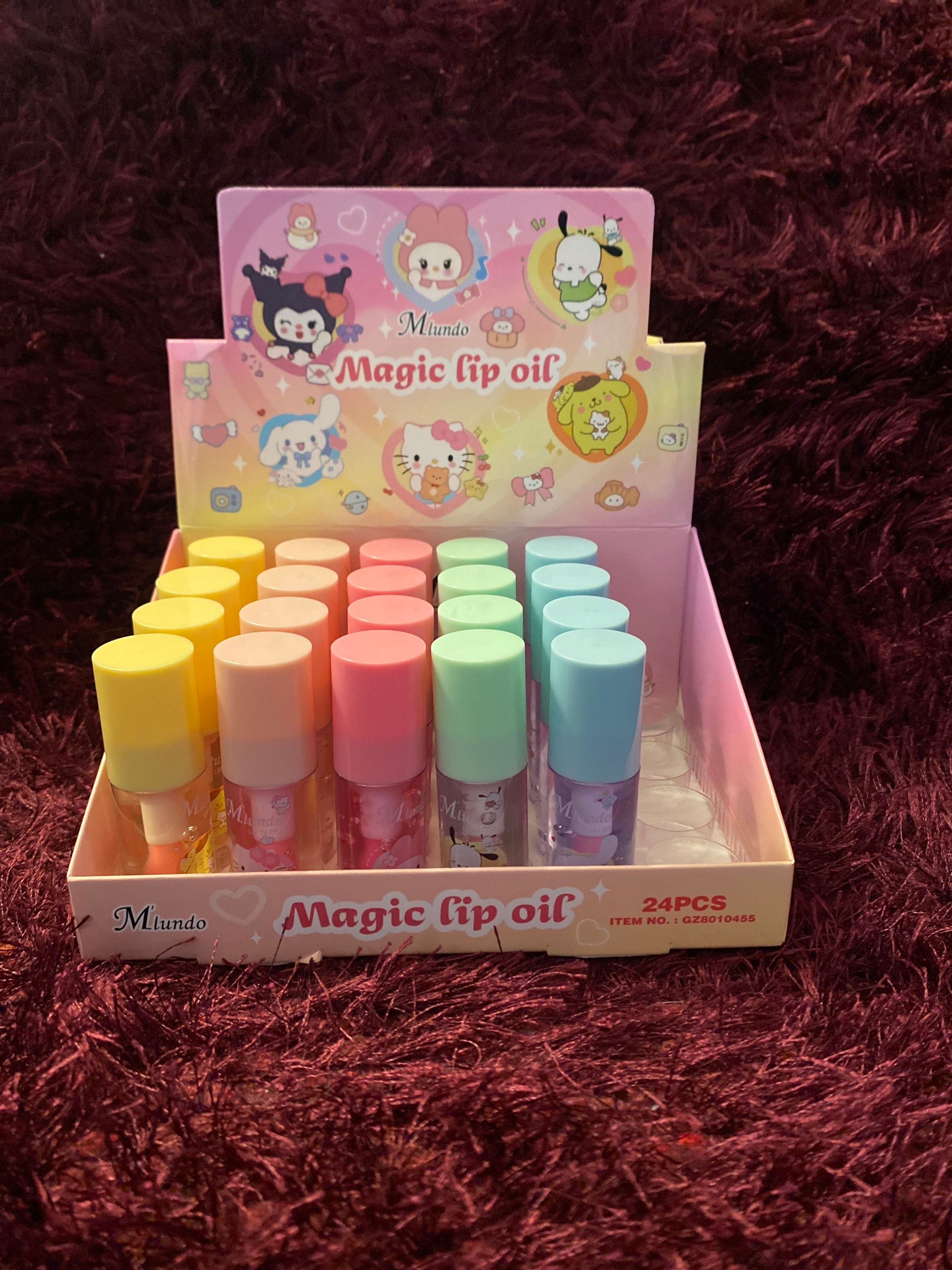 Aceite labial kawaii 