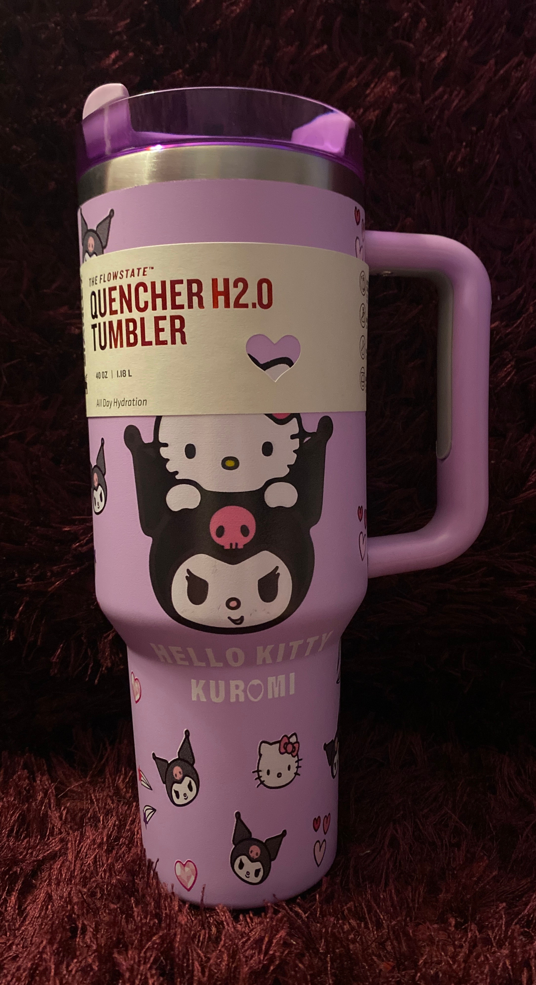 Termo Kuromi y hello Kitty 